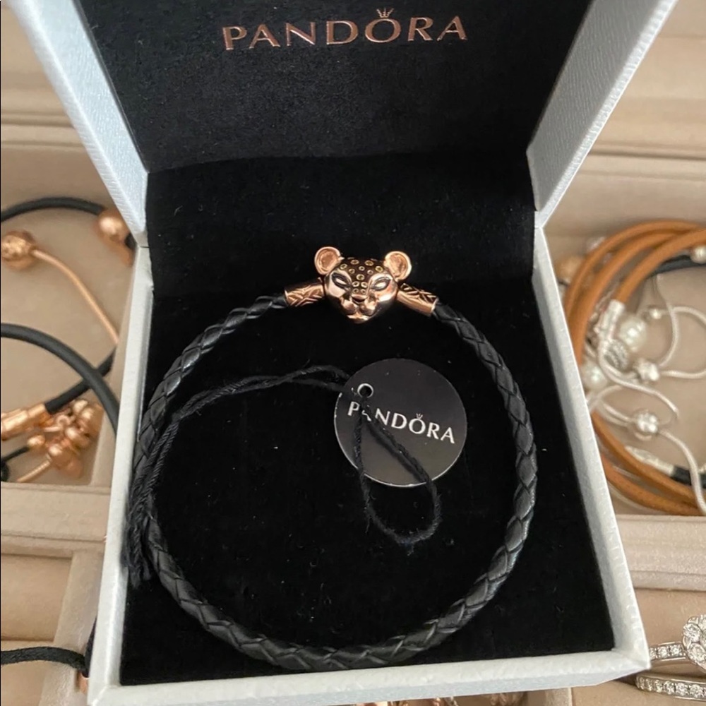 Pandora rose Lion princess bracelet